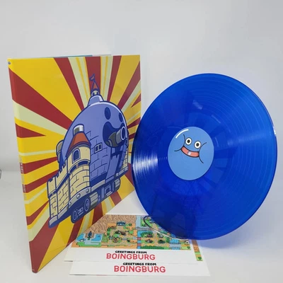 Dragon Quest Heroes Rocket Slime Vinyl LP Record VGM OST Blue - Image 1 of 4
