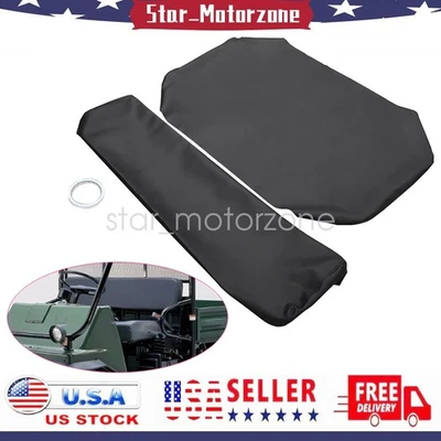 For Kawasaki Mule 2500 2510 3000 3010 4X4 UTV Diesel Black Seat Cover - Изображение 1 из 4