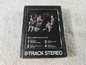 Black Sabbath- Heaven And Hell 8-Track Tape. Serviced. Free Shipping. - Bild 1 von 3