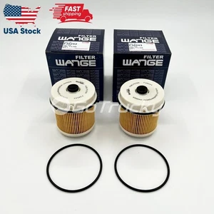 2x Fuel Filter Element for ISUZU NPR NQR NPR-HD 4JJ1 3,0 4HK1 5,2L 07-19 - Bild 1 von 13