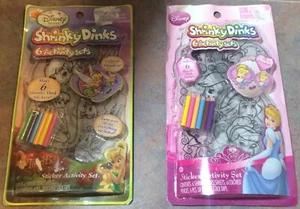 Disney Princesses & Tinkerbell Fairy Shrinky Dinks Activity Sets *NEW* - Picture 1 of 7