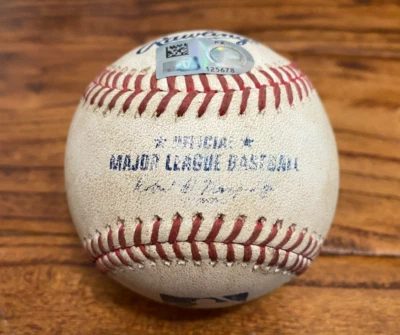 Josh Bell Diamondbacks Game Used SINGLE Baseball 9/8/2024 Astros Verlander Hit - Image 1 of 4