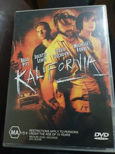 Kalifornia (DVD, 1993) Brad Pitt, Juliet Lewis, David Duchovny. - Picture 1 of 8