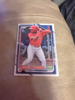 Felix Morrobel 1st Bowman 2024 Bowman #BP-121 Los Angeles Angels - Image 1 of 2