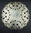 Vintage Silver On Cooper Plated Antique Academy Company Expandable Trivet