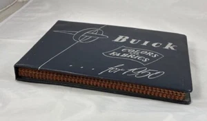 Extremely Rare 1950 Buick Colors & Fabrics Sample Book Authentic Original - Picture 1 of 12