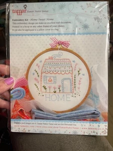 Embroidery Kit ~ DMC Tamar Collection Home Sweet Home #TMREMB5 - Picture 1 of 2