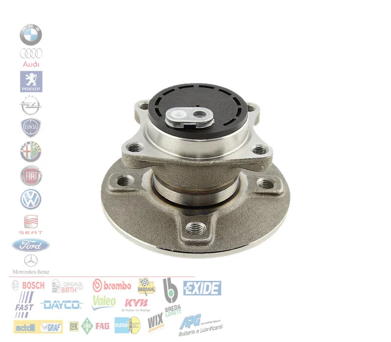 KIT CUSCINETTO MOZZO RUOTA POSTERIORE CITROEN C1 PEUGEOT 107 PER AYGO 1.0 1.4 - Immagine 1 di 1