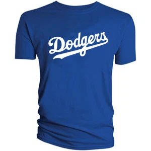 Maglietta LA Dodgers Wordmark Los Angeles Baseball LA LAD Uomo - Foto 1 di 10
