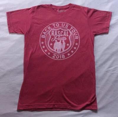 Camiseta Oficial Hombre RASCAL FLATTS (2018) "Back To US" Country Tour Talla Pequeña Foto 1 de 4