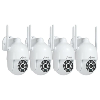 ANRAN Wireless WiFi Security Camera 5MP PTZ Smart Cam Outdoor Night Vision Audio - Image 1 of 4
