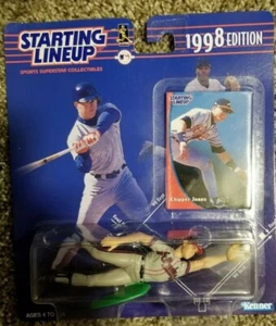 1998 CHIPPER JONES STARTING LINEUP SLU ATLANTA BRAVES UNOPENED - Picture 1 of 1