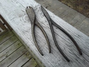 Vintage Utica Pliers Battery Terminal No 1-7 Duckbill 31-8 Mechanics Hand Tools - Bild 1 von 5