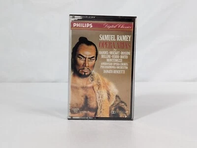 Samuel Ramey Opera Arias Cassette Tape 1987 Philips Holland Press Factory Sealed - Image 1 of 4