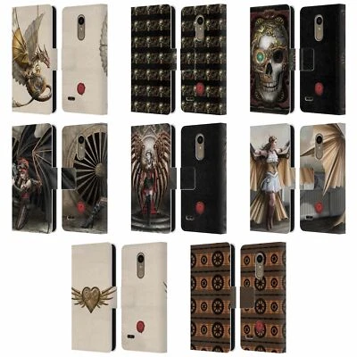 OFFICIAL ANNE STOKES STEAMPUNK LEATHER BOOK WALLET CASE FOR LG PHONES 1 - Image 1 of 4