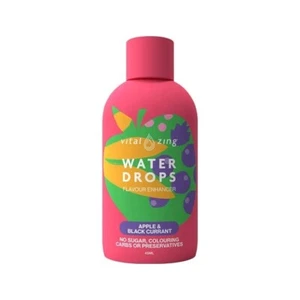 ^ Vital Zing Water Drops with Natural Stevia Extract Apple & Blackcurrant 45mL - Picture 1 of 1