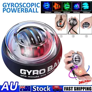 Gyroscopic Powerball Autostart Range Gyro Power Wrist Ball Fitness Equipment - Picture 1 of 23
