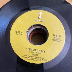 Syrinx - Melina's Torch/Tillicum TN 4-104 45rpm VG+ R34 - Picture 1 of 2