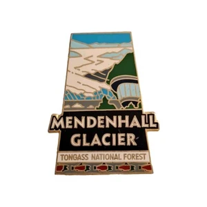 Mendenhall Gletschermagnet 1,75" Tongass National Forest Alaska Nationalpark - Bild 1 von 2