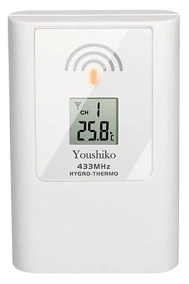 Youshiko YC9311 Wireless Temperature and Humidity Sensor For Weather Station - Image 1 of 2