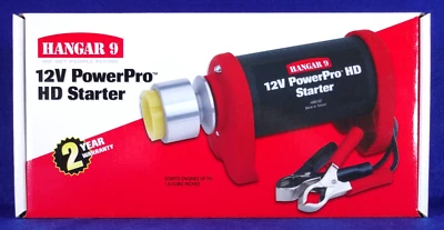 HANGAR 9 POWERPRO HD 12V STARTER  ( PART # HAN162 ) - Image 1 of 3