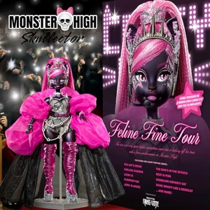 Monster High FANG VOTE Bambola Catty Noir 2025 in mano. Spedito in scatola originale per spedizionieri! - Foto 1 di 8