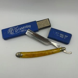 Blish Mize & Silliman HDWE Co. rasoio dritto barbiere pieghevole lama vintage - Foto 1 di 21