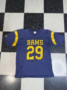 Vintage Rawlings Eric Dickerson #29 Los Angeles Rams NFL Jersey Mens L - Picture 1 of 8