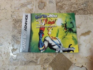 Libro de instrucciones manual EARTHWORM JIM ✨Gameboy Advance Gameboy GBA➡️ Compra 2 y obtén 1 - Imagen 1 de 2
