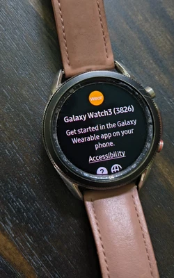 Usado Samsung Galaxy Watch3 3826 GPS + LTE Celular 45mm A Negro Foto 1 de 3