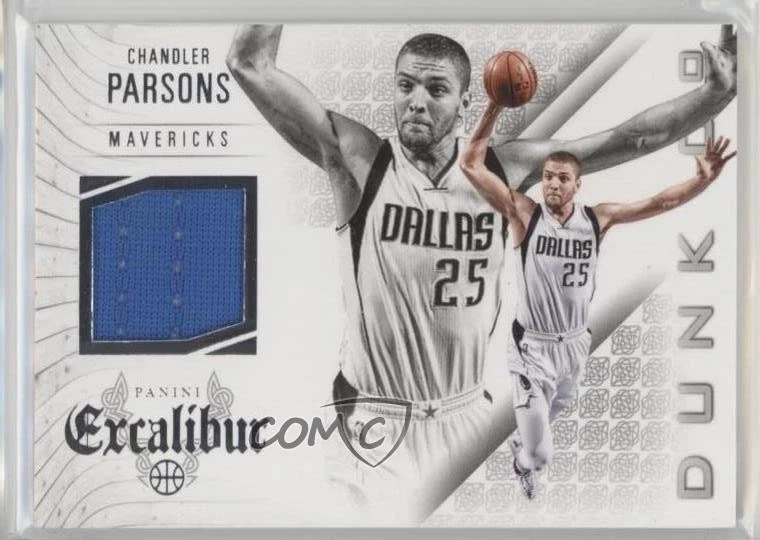 2014-15 Panini Excalibur Dunk Company Jerseys Chandler Parsons #3 - Image 1 of 2