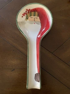 Vietri Italien alter St Nick Löffelablage Halter - Bild 1 von 11