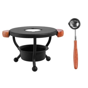 Kit Guarnizione Cera Retro - Strumento Forno Scaldabagno per Fusione Perline o Bastoncini, Cucchiaio H... - Foto 1 di 7