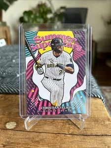 Christian Yelich Summer Superstars 2025 Topps Series 2, Milwaukee Brewers #SS-23 - Picture 1 of 2
