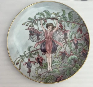 The Fuchsia Fairy Heinrich Germany Velleroy & Boch Numbered Collector’s Plate - Picture 1 of 3