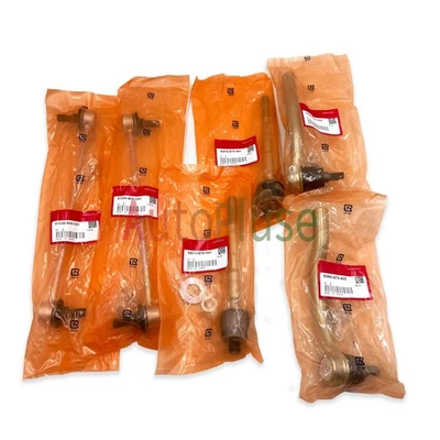 For 2007-2013 Acura MDX 6 pcs Front Outer +Inner Tie Rod Ends + stabilizer links Foto 1 de 4