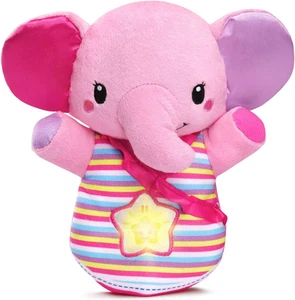 Baby Glowing Lullabies Elephant, Pink - Picture 1 of 12