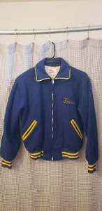 Vintage Varsity Jacket Size 36 Northern Lebanon Pa 1978 'Karen' Union Emblem - Picture 1 of 5