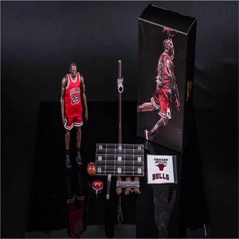 NBA Basketball Star Michael Jordan 1/9 Chicago Bulls Action Figure Model Toy Cover