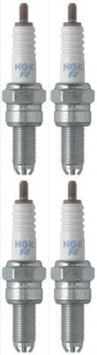Set 4 NGK Standard Spark Plugs for Kawasaki ZR1200-A 2005-2004 Engine 1200cc - Imagem 1 de 4