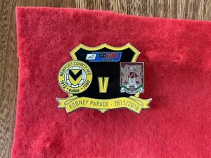 Football Badge Newport County AFC v Northampton Town 2015~2016 League 2 - Picture 1 of 2