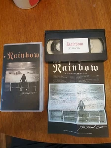 Rainbow VHS The Final Cut PolyGram Music Video Blackmore Powell Bonnet Joe Lynn - Picture 1 of 4