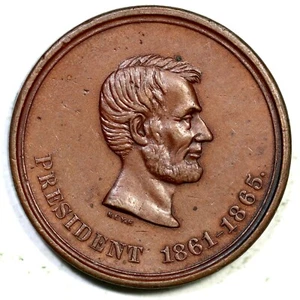 (1861-65) C-7150C1 K-240 Thick Planchet Emancipation Medal - Picture 1 of 2