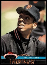 1991 Stadium Club Willie McGee San Francisco Giants #335