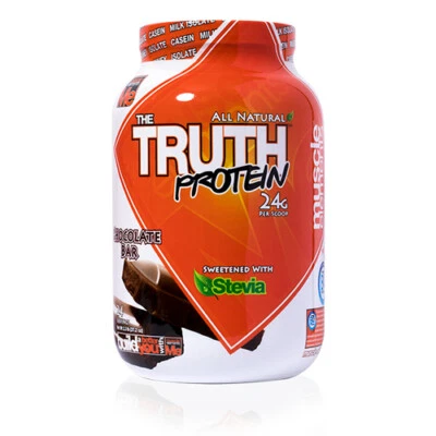 Muscle Elements T.R.U.T.H. Proteína Natural 2 lb, 24 Serves CHOCOLATE - VENDA - Imagem 1 de 4