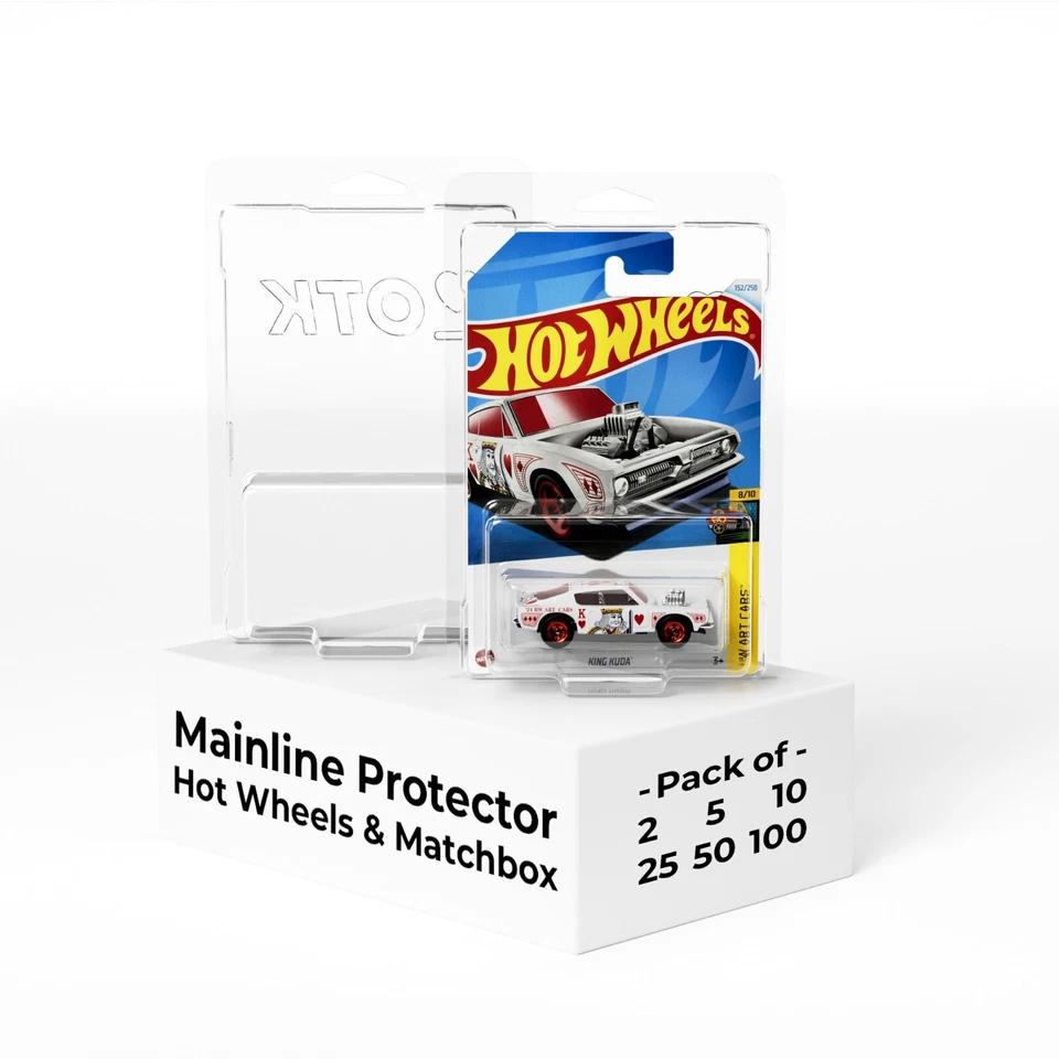 OTK Multipack Mainline Protector Case for Hot Wheels & Matchbox Mainline - Image 1 of 4
