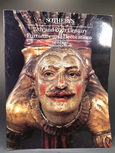 Sotheby's 19th & 20th Century Furniture & Decorations 8th June 1990 Catalog - Picture 1 of 4