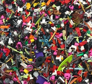 LEGO 100 NUEVO LEGO MINIFIGURA ACCESORIOS HERRAMIENTAS ARMAS UTENSILIOS MÁS - Imagen 1 de 1