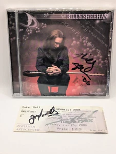 Prog Rock - Signed CD and Ticket - Billy Sheehan Cosmic Troubadour US- NM - Picture 1 of 4