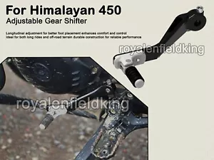 Adjustable Gear Lever fit for Royal Enfield Himalayan 450 - Picture 1 of 7